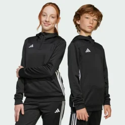 adidas Fußball|Pullover & Sweats<· Tiro 25 Essentials Kids Sweat Hoodie Black / White