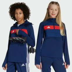adidas Fußball|Trainingsanzüge<· Tiro 25 Essentials Winterized Team Navy Blue 2 / Red / White