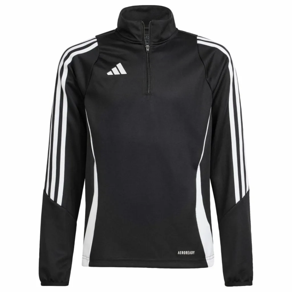 adidas Pullover & Sweats<· Tiro 24 Kids Trainingsoberteil Black / White