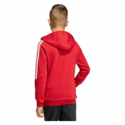 adidas Fußball|Jacken<· Tiro 26 League Kapuzenjacke Kids rotweiss