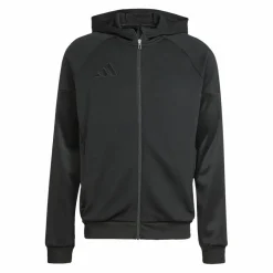adidas Fußball<· Tiro 25 Travel Kapuzenjacke schwarz