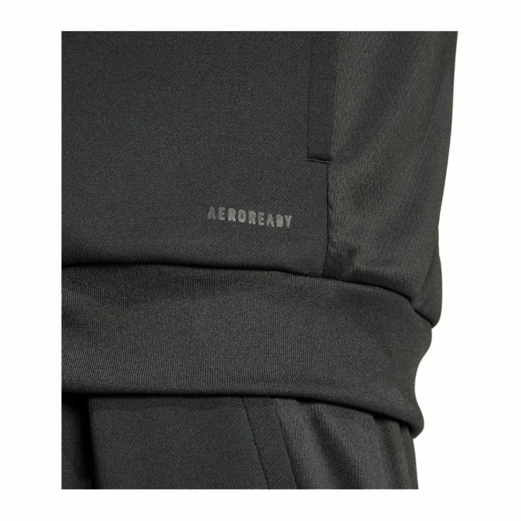 adidas Fußball<· Tiro 25 Travel Kapuzenjacke schwarz