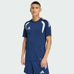 adidas Trikots<· Tiro26 League Jersey Team Navy Blue 2 / White