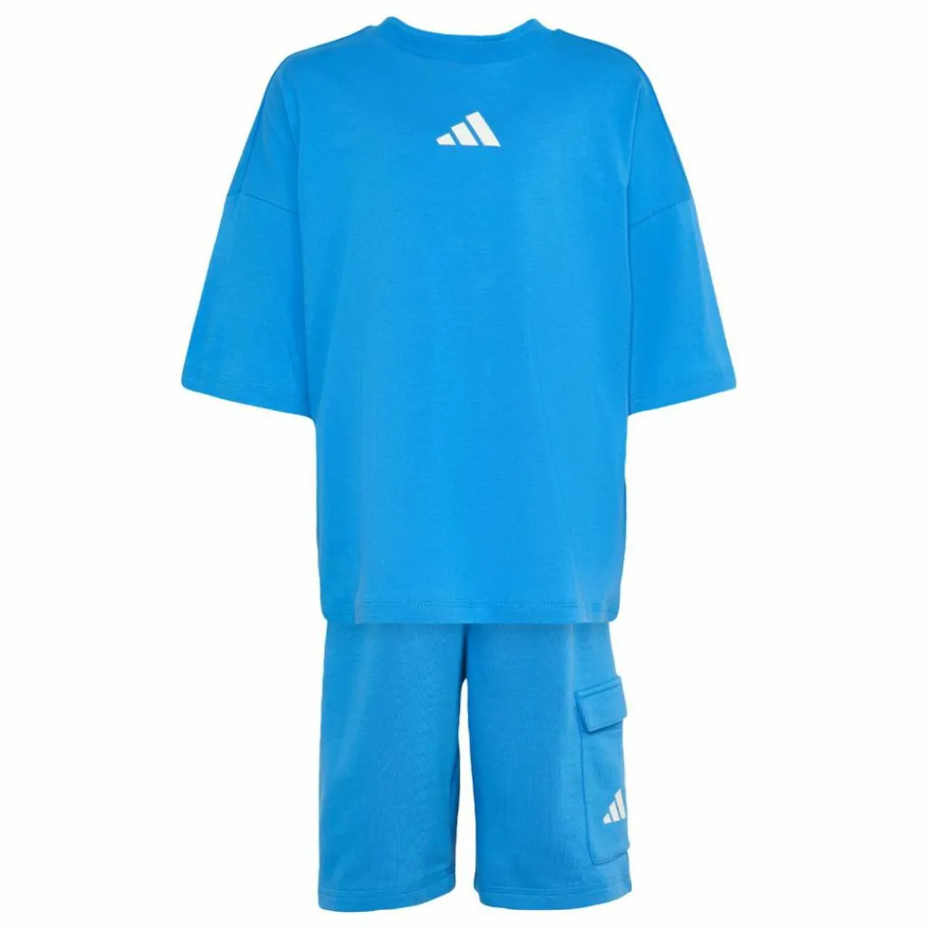 adidas Trainingsanzüge<· TIRO_NSTER T-SHIRT SET Wonder Sage / White