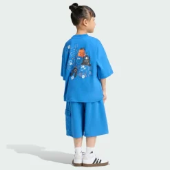 adidas Trainingsanzüge<· TIRO_NSTER T-SHIRT SET Wonder Sage / White