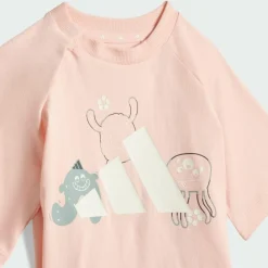 adidas Trainingsanzüge<· TIRO_NSTER T-SHIRT-SET Blush Pink / White