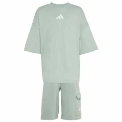 adidas Trainingsanzüge<· TIRO_NSTER T-SHIRT SET Blush Pink / White