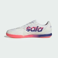 adidas Fußball|Hallenschuhe<· TOP SALA COMPETITION II Fußballschuh, Cloud White / Pure Purple / Solar Turbo