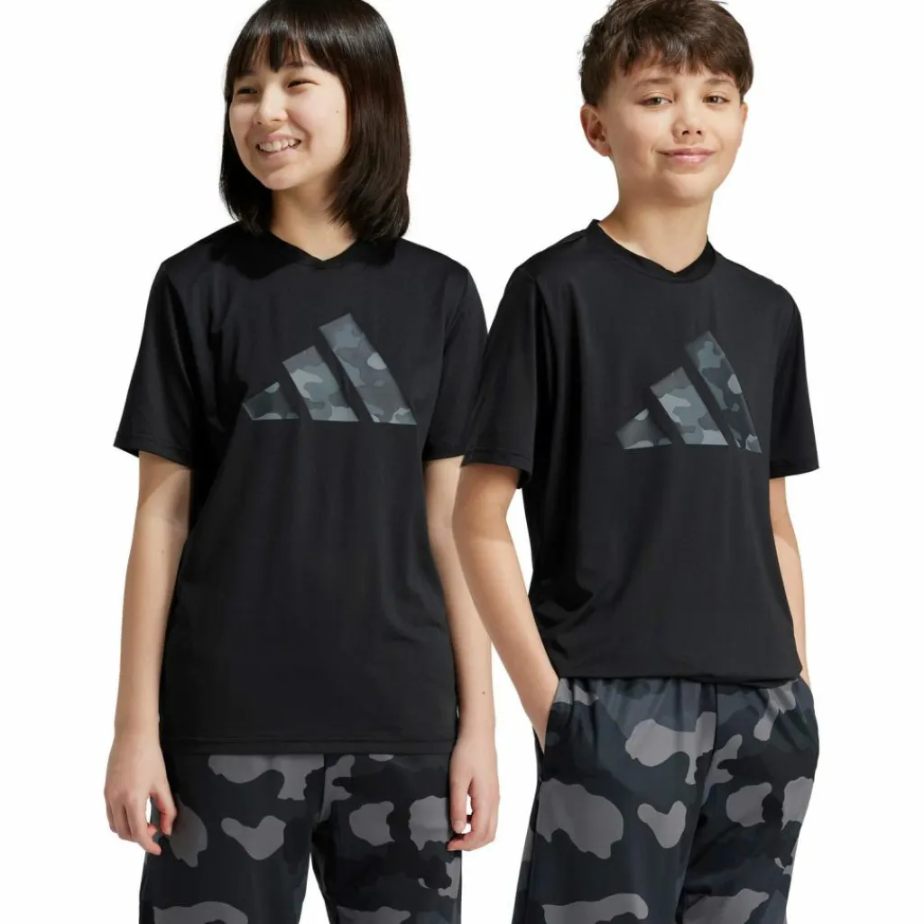 adidas Training|Shirts<· TRAIN ESSENTIALS 3 STRIPES black