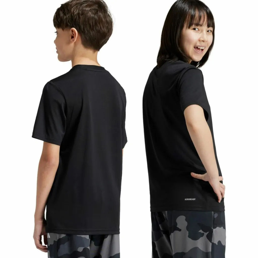 adidas Training|Shirts<· TRAIN ESSENTIALS 3 STRIPES black