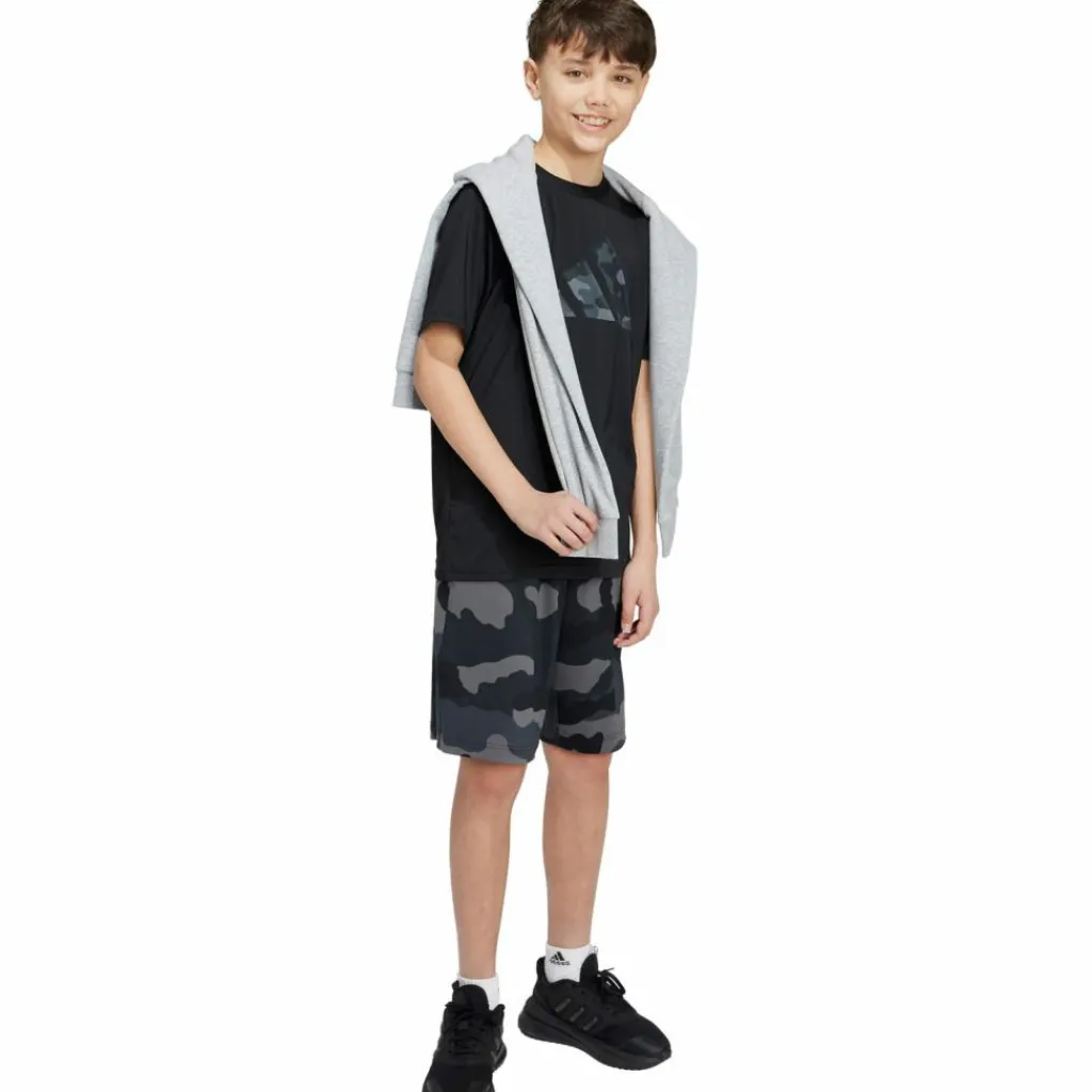 adidas Training|Shirts<· TRAIN ESSENTIALS 3 STRIPES black