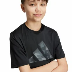 adidas Training|Shirts<· TRAIN ESSENTIALS 3 STRIPES black