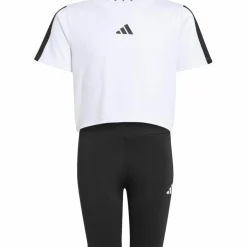 adidas Trainingsanzüge<· TRAIN ESSENTIALS 3 STRIPES white-black