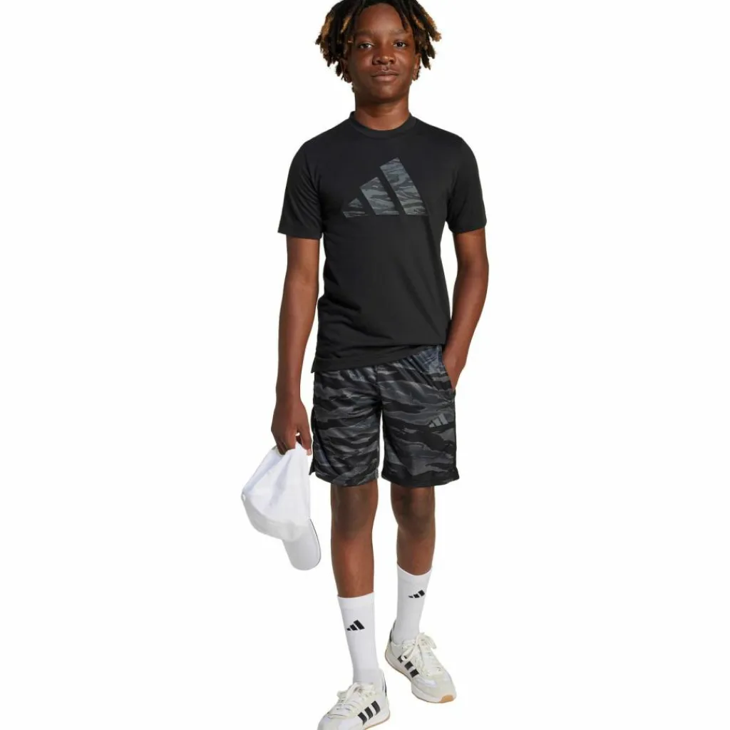 Online · TRAIN ESSENTIALS CAMO Kinder Hosen|Training
