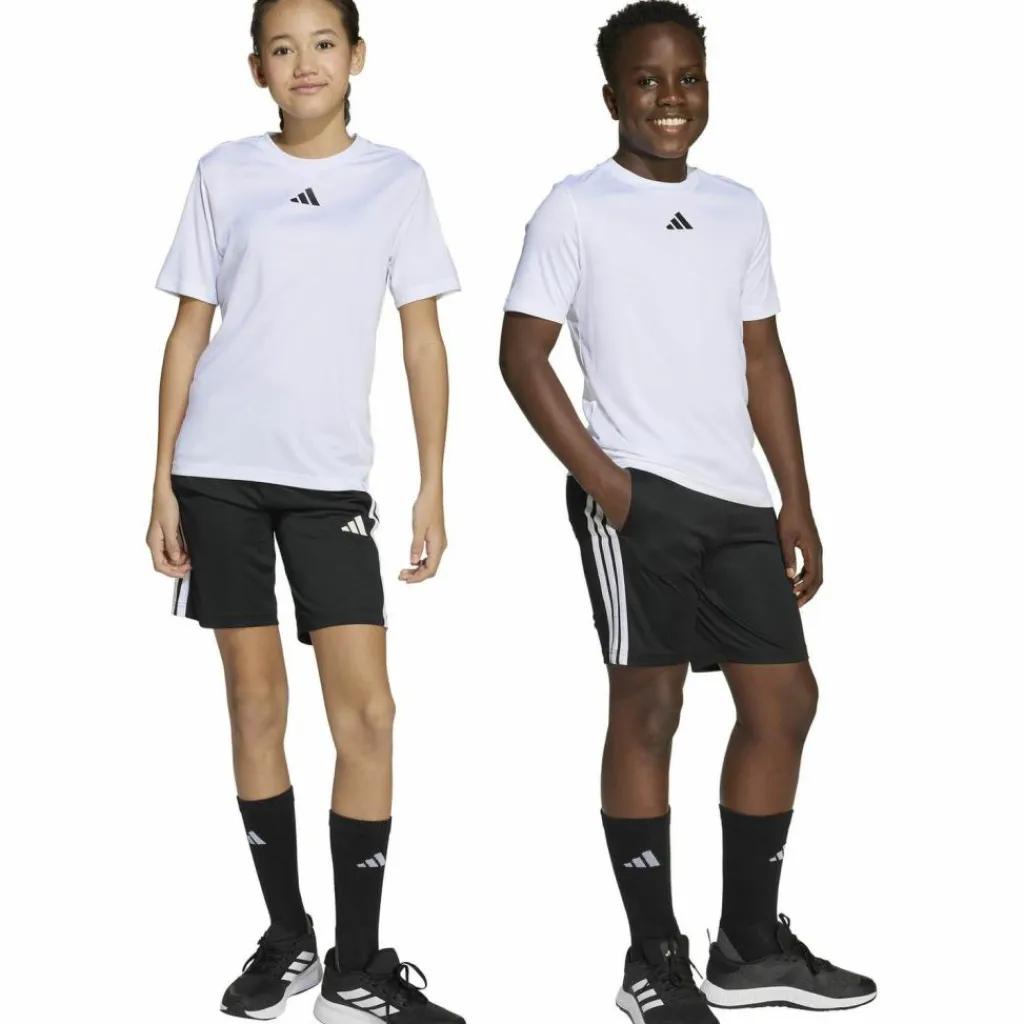 adidas Trainingsanzüge<· TRAIN ESSENTIALS 3 STRIPES white-black