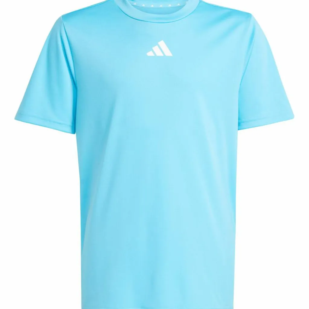 adidas Trainingsanzüge<· TRAIN ESSENTIALS 3 STRIPES bright cyan-white