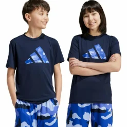 Hot · TRAIN ESSENTIALS 3 STRIPES Kinder Training|Shirts