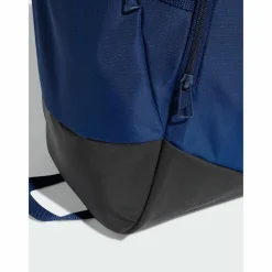 adidas Sporttaschen|Taschen<· TRAINING DEFENDER DUFFELBAG MITTELGROSS Dark Blue / White