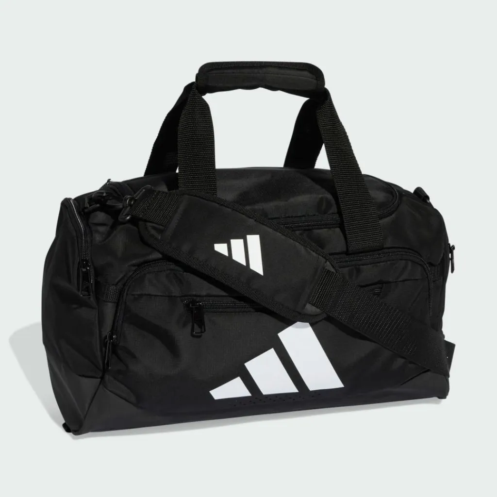 adidas Taschen|Taschen<· TRAINING DEFENDER DUFFLE BAG SEHR KLEIN Black / White