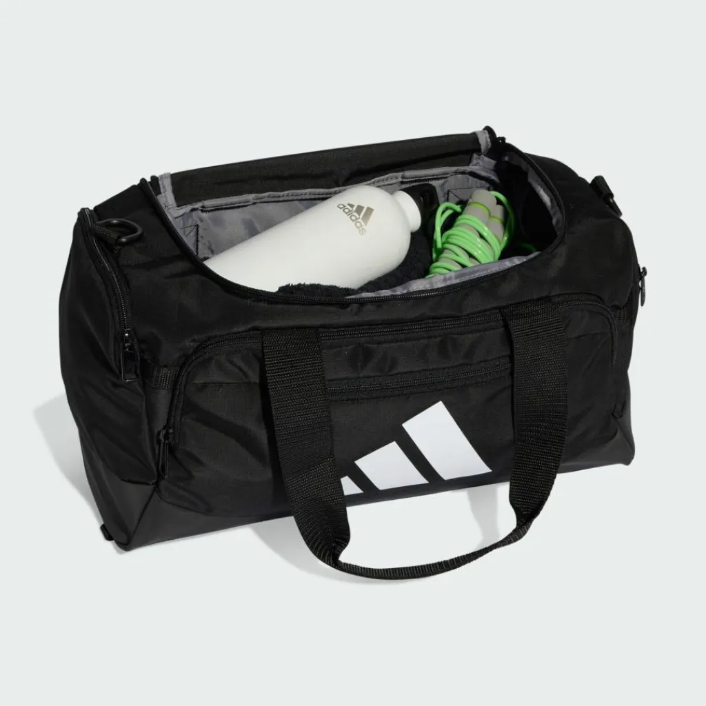 adidas Taschen|Taschen<· TRAINING DEFENDER DUFFLE BAG SEHR KLEIN Black / White