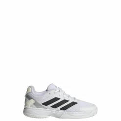 adidas Tennis|Tennis<· Ubersonic Kids Tennisschuh Cloud White / Core Black / Silver Metallic