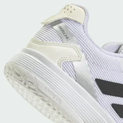 adidas Tennis|Tennis<· Ubersonic Kids Tennisschuh Cloud White / Core Black / Silver Metallic