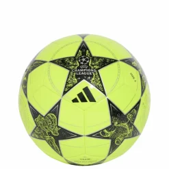 adidas Bälle<· UCL Club 25/26 League Stage Ball Solar Yellow / Black / Silver Metallic