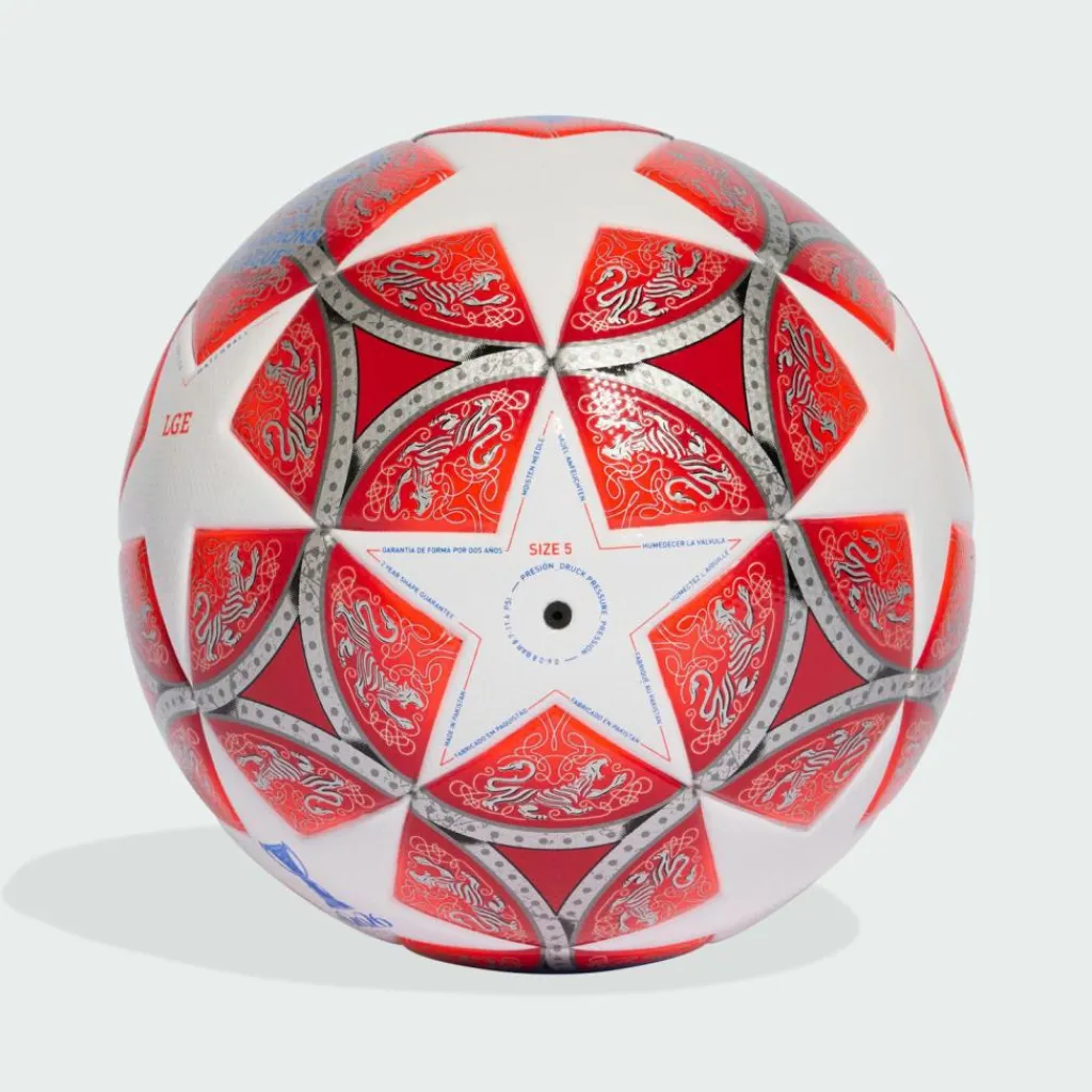 adidas Bälle<· UEFA WOMENS CHAMPIONS LEAGUE LEAGUE BALL White / Scarlet