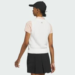 adidas Tops & Tanks<· Ultimate365 Knit Tour Pullunder White