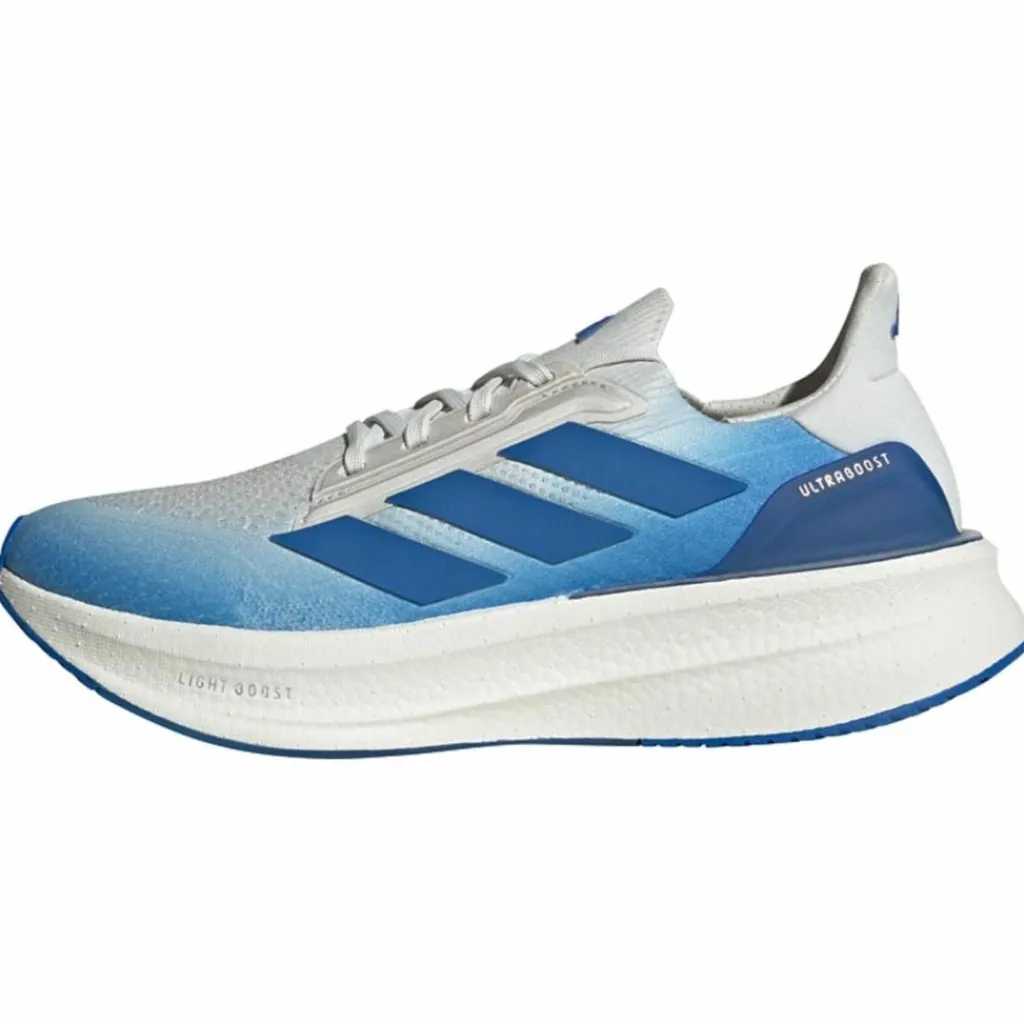 adidas Laufschuhe<· ULTRABOOST 5X Schuh Crystal White / Blue / Blue