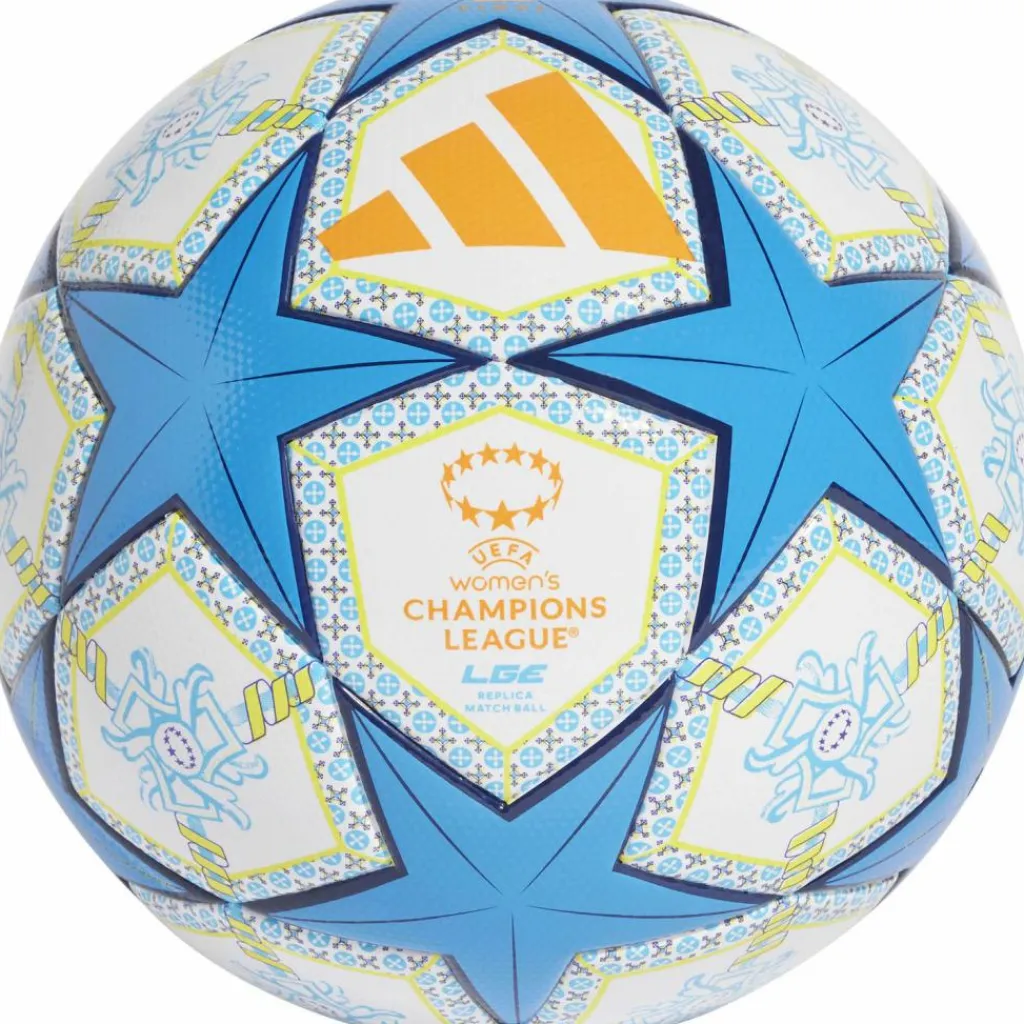 adidas Bälle<· UWCL LGE white-orange-night sky-pantone