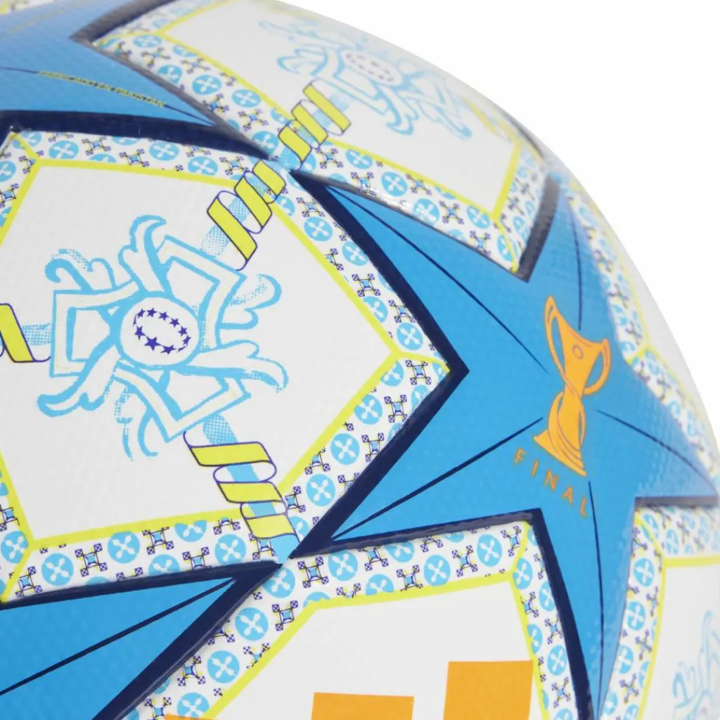 adidas Bälle<· UWCL LGE white-orange-night sky-pantone