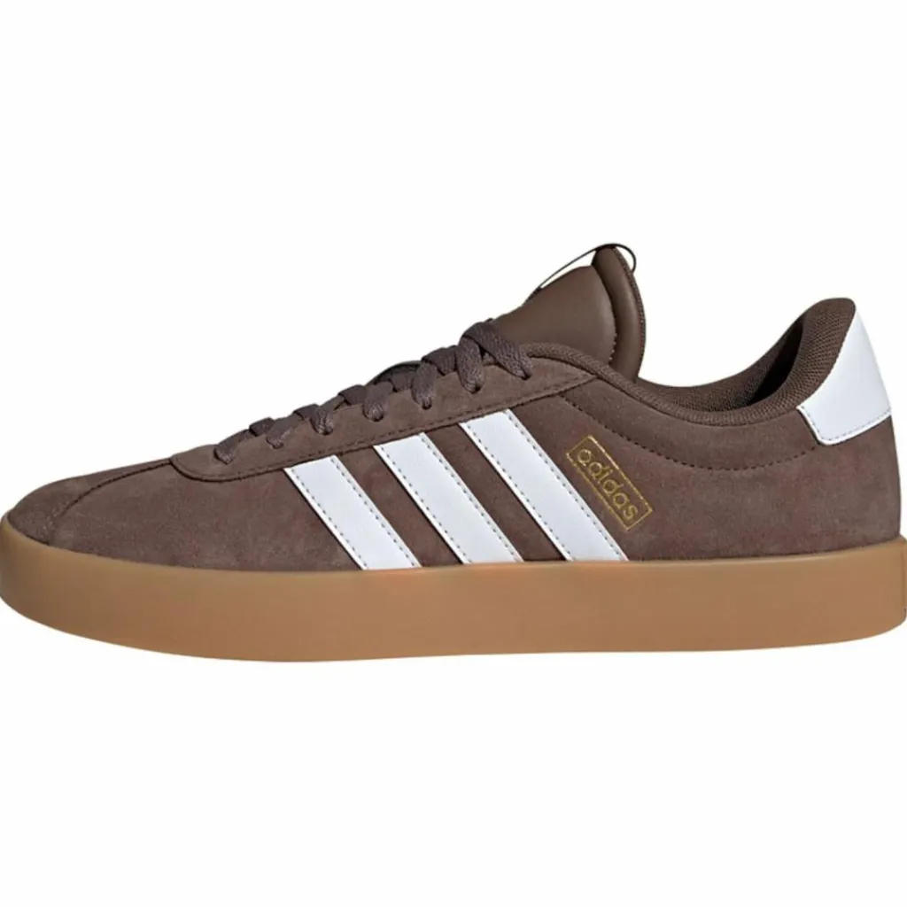 adidas Sneaker<· VL Court 3.0 Schuh Earth Strata / Cloud White / Gold Metallic