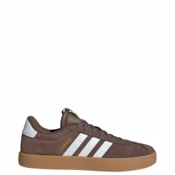 adidas Sneaker<· VL Court 3.0 Schuh Earth Strata / Cloud White / Gold Metallic