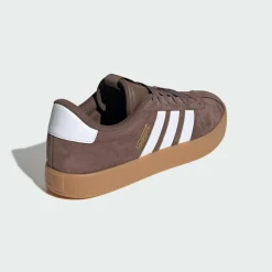 adidas Sneaker<· VL Court 3.0 Schuh Earth Strata / Cloud White / Gold Metallic