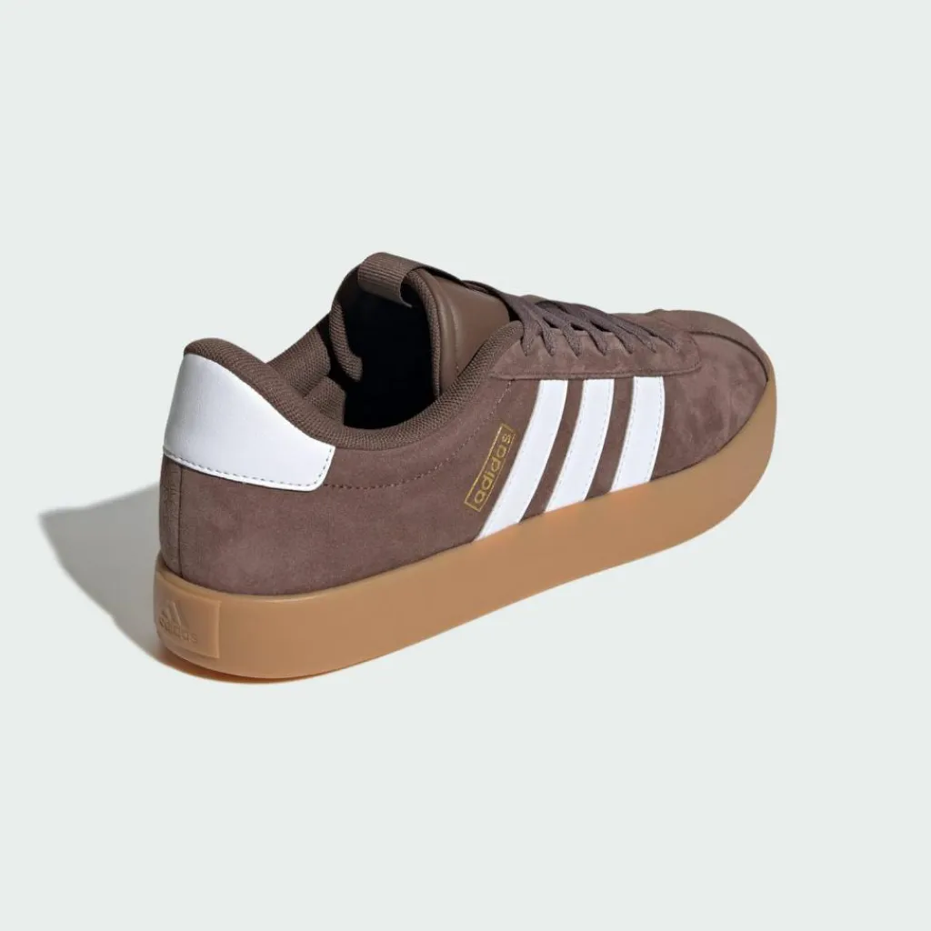 adidas Sneaker<· VL Court 3.0 Schuh Earth Strata / Cloud White / Gold Metallic