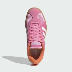 adidas Sneaker<· VL Court Bold Schuhe für Kinder und Bliss Pink / Off White / Dusky Orange