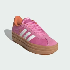 adidas Sneaker<· VL Court Bold Schuhe für Kinder und Bliss Pink / Off White / Dusky Orange