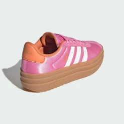 adidas Sneaker<· VL Court Bold Schuhe für Kinder und Bliss Pink / Off White / Dusky Orange