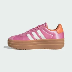 adidas Sneaker<· VL Court Bold Schuhe für Kinder und Bliss Pink / Off White / Dusky Orange