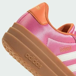 adidas Sneaker<· VL Court Bold Schuhe für Kinder und Bliss Pink / Off White / Dusky Orange
