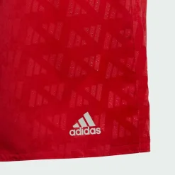 adidas Schwimmen<· Water-Reactive Kids Badeshorts Semi Lucid Red / White
