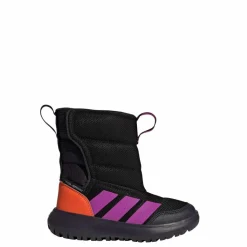 adidas Sneaker<· Winterplay Schuhe Kids Core Black / Purple Burst / Impact Orange