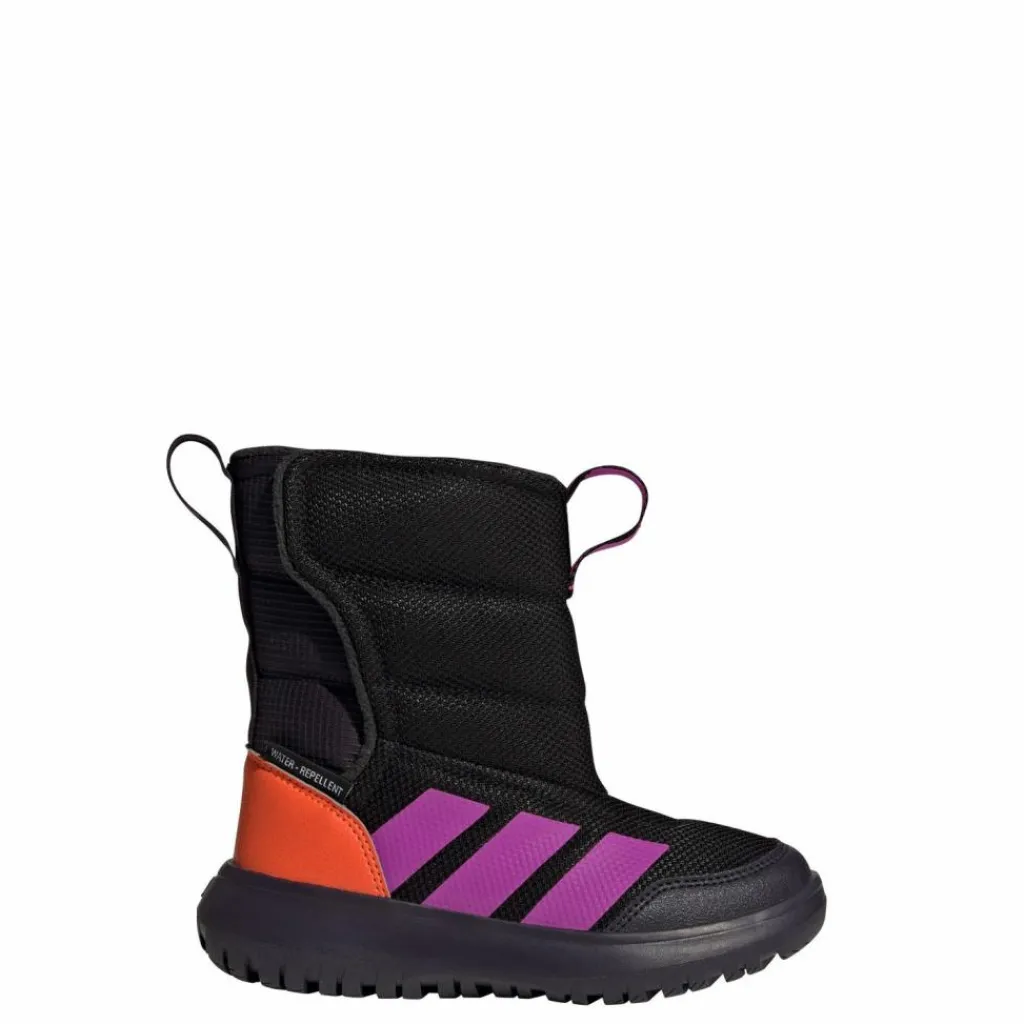 adidas Sneaker<· Winterplay Schuhe Kids Core Black / Purple Burst / Impact Orange