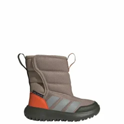 adidas Sneaker<· Winterplay Schuhe Kids Blanch Cargo / Matte Silver / Semi Impact Orange