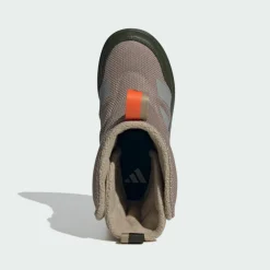 adidas Sneaker<· Winterplay Schuhe Kids Blanch Cargo / Matte Silver / Semi Impact Orange