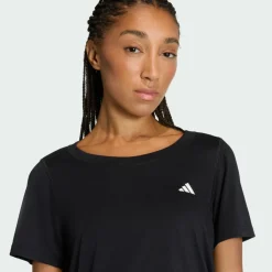 Outlet · Workout Essentials T-Shirt mit tiefem Damen Training|Shirts