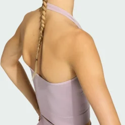 adidas Tops & Tanks<· Workout Essentials Knit Neckholder Preloved Fig