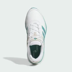 adidas Multifunktionsschuhe<· Zoysia Spikeless Golfschuh Cloud White / Powder Teal / Semi Flash Aqua