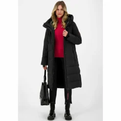 ALIFE AND KICKIN Winterjacken<· KATIA STEPPMANTEL black